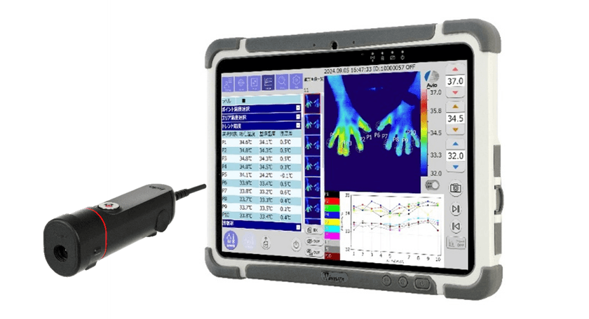 日本アビオニクス、国内唯一(※1)の医療機器、
ポータブル型　医用サーモグラフィ F50ME　1月8日発売　
― 医療現場の効率化と患者負担の軽減を実現 ―