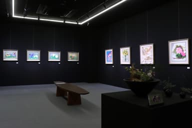 1回目の展覧会の様子(当館2階展示室)