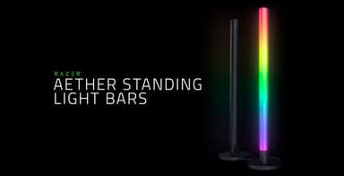 Razer Aether Standing Light Bars - キービジュアル