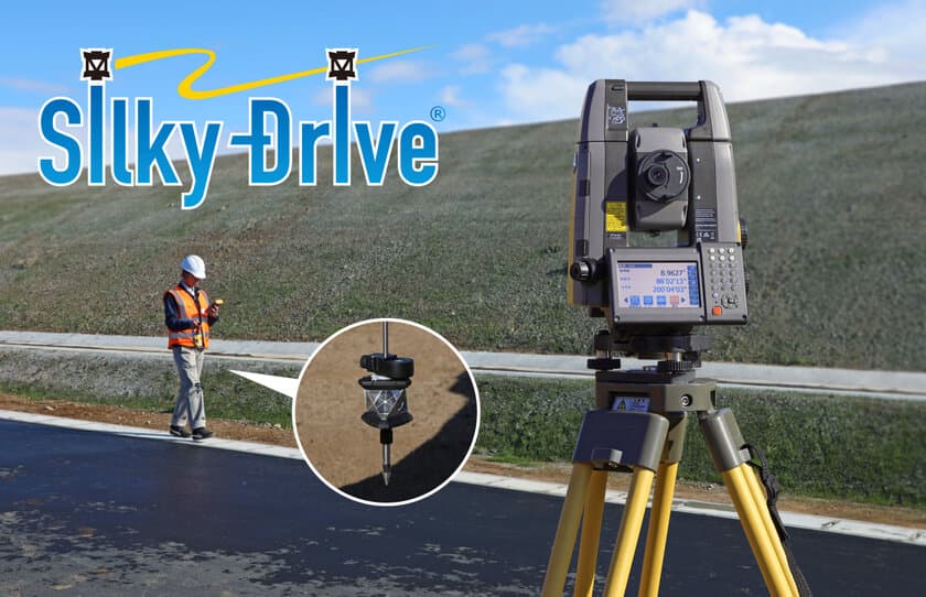 新開発「Silky Drive(R)技術」を搭載した
TOPCON『GT-1500/700シリーズ』を発売！