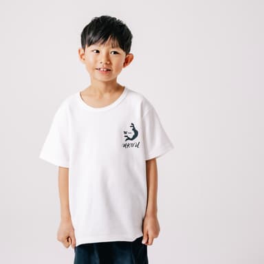 “MKtoU”KIDS T-shirts_WHT