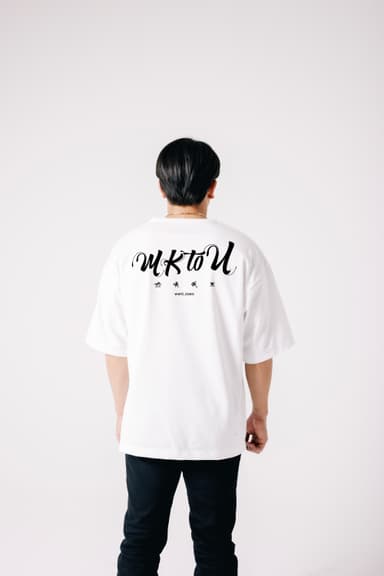 “MKtoU”T-shirts_WHT_2