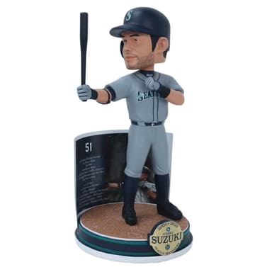 ICHIRO - MLB公式・限定 Collector's Bobblehead (記念台座付)／世界限定3&#44;000個