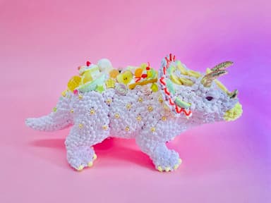 展示作品「Sweet dinosaur -Triceratops-」