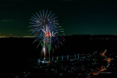 2024年の追悼の花火