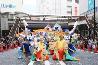 よさこいチーム「ぞっこん町田」