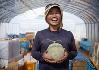 宮古島の生産者さん(メロン)