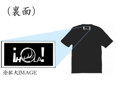 CF限定Tシャツ〜カクジカ君(誰？)Tシャツ〜(裏面)