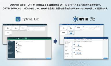 MDM・PC管理サービス「Optimal Biz」、大幅バージョンアップとともにサービス名称を「OPTiM Biz」に変更