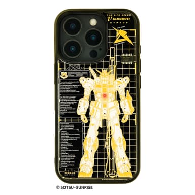 FLASH「RX-93ff νガンダム」基板アート iPhone 16Proケース