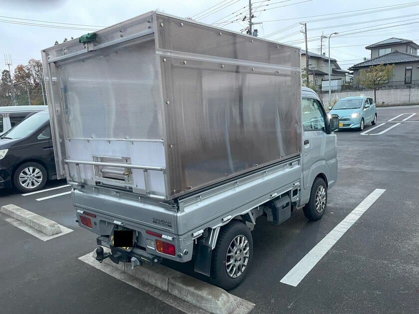 軽トラックがウイング車やキャンパーに早変わり　
換装可能な荷箱のクラウドファンディングをCAMPFIREにて開始