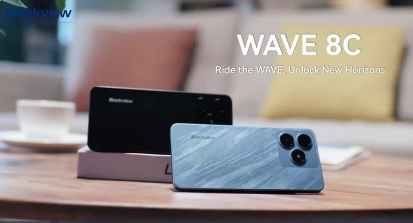 2月23日(日)まで“36％OFF” Amazon人気SIMフリースマホ
『Blackview Wave8C』が税込10,900円の割引価格で購入可能！