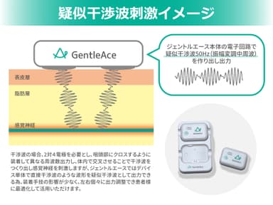 擬似干渉刺激イメージ