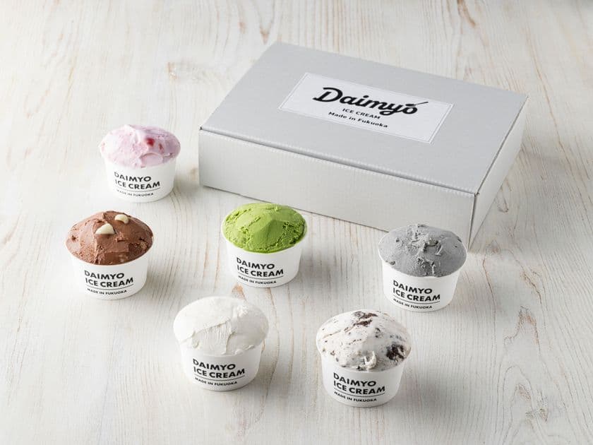 ソフトクリーム専門店「DAIMYO SOFTCREAM」が
「アイスクリーム」をオンライン販売開始！
期間限定お試しセットも登場！