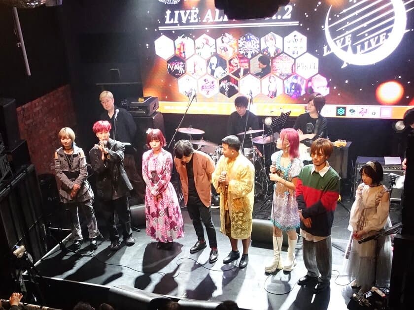 音楽＆アートフェスと企業ピッチ＆異業種交流会を同時開催！
『LIVE ALIVE vol.2』に株式会社Bennuashが協賛