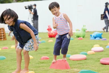 ハダシランドで生まれるエガオ