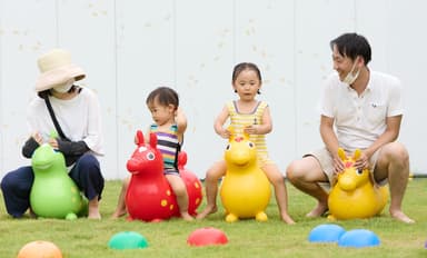 幼児の遊び場