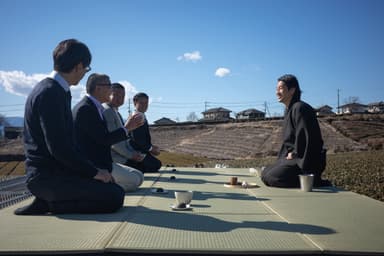 茶会の様子