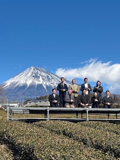 茶会の集合写真