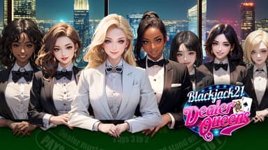 Blackjack 21 - Dealer Queens　キーアート2