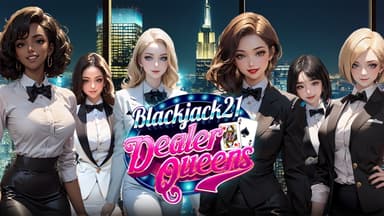 Blackjack 21 - Dealer Queens　キーアート3