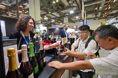 Vinexpo Asia 2023 の様子1