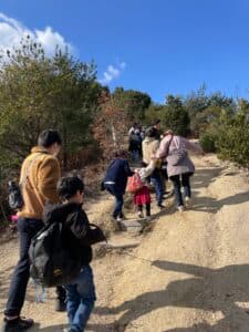 毎年恒例笠松山登山