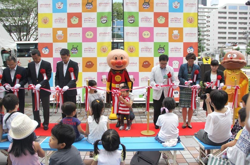 8年ぶり拡大　仙台駅東口の日常的なにぎわい創出へ拍車　
「仙台アンパンマンこどもミュージアムストリート」
完成除幕式のお知らせ