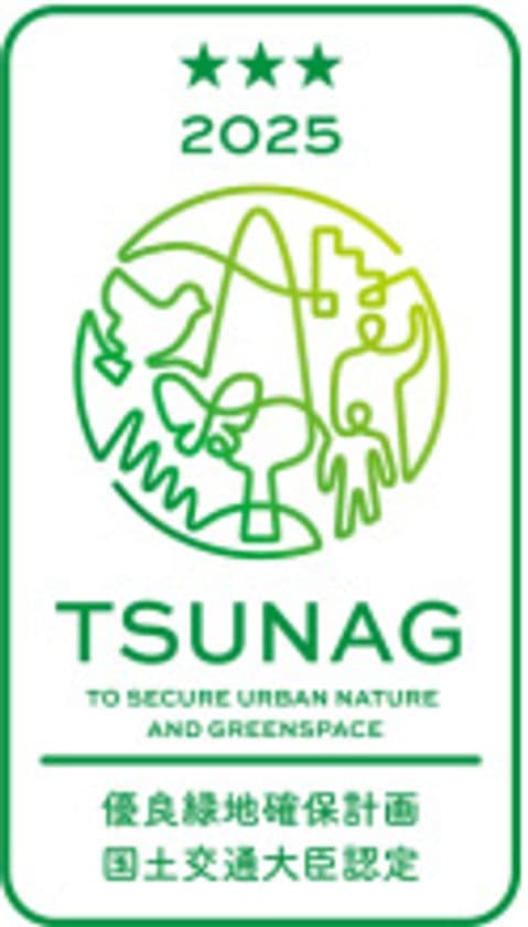 グラングリーン大阪における良質な緑地の整備・
マネジメント計画がTSUNAG最高評価
「トリプル・スター」を取得
～日本を先導する緑地開発プロジェクトとして、
まちづくりGXに貢献～