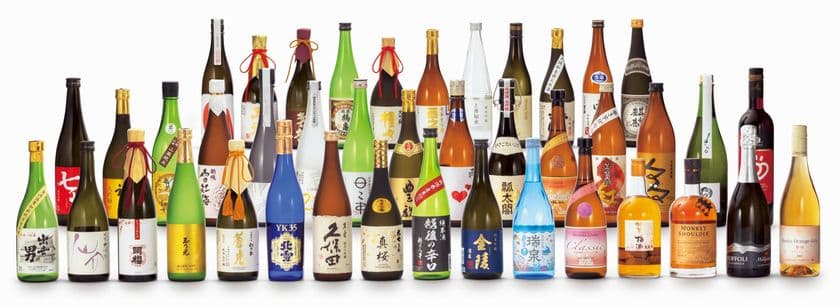 日本酒・ウイスキー・ワイン・焼酎にビール！
約50ブース、約400銘柄の美酒に酔いしれる１週間
第２回 「酒万博」 を開催します