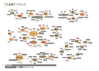 レポートイメージ3「全体ワードマップ」