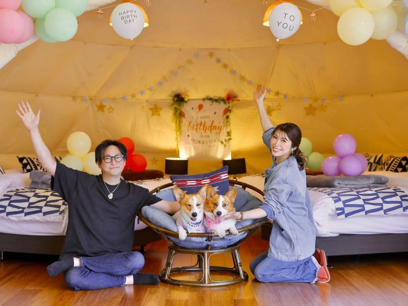 愛犬家に朗報!ワンちゃん同伴無料で楽しむ日光グランピング
6月限定「わんダフル」な特典付きグランピングプラン登場!