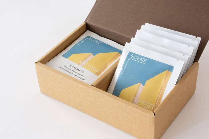 3つの質問に答えるだけで“パーソナライズコーヒーギフト”が完成!
あなただけのオリジナルブレンド『SCENE LITE』を発売