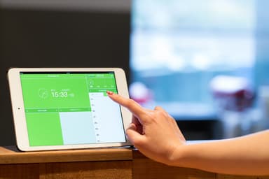 スマレジ・タイムカード 使用イメージ