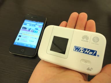 中国4G Wi-Fiルーター「Wi-Ho!」