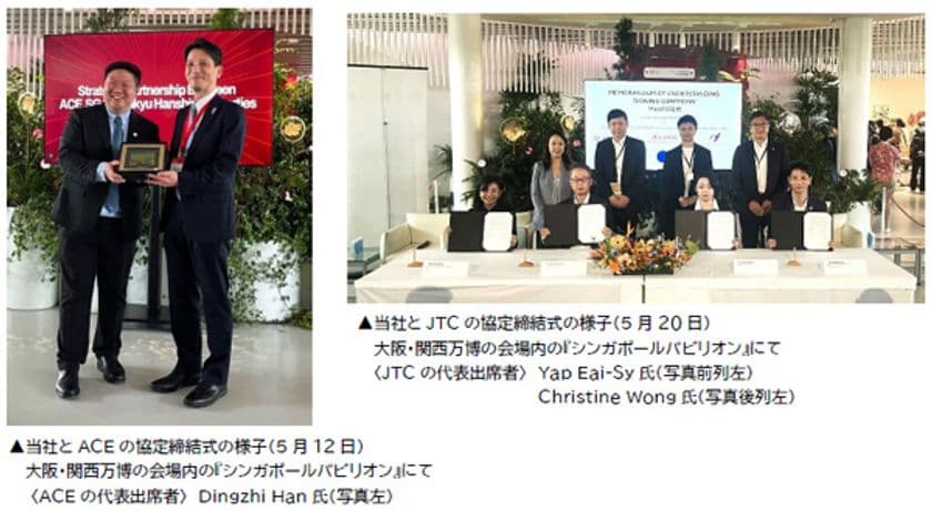 シンガポールにある2つのスタートアップ支援機関と
スタートアップ・エコシステムの
連携強化に向けた協定を締結しました