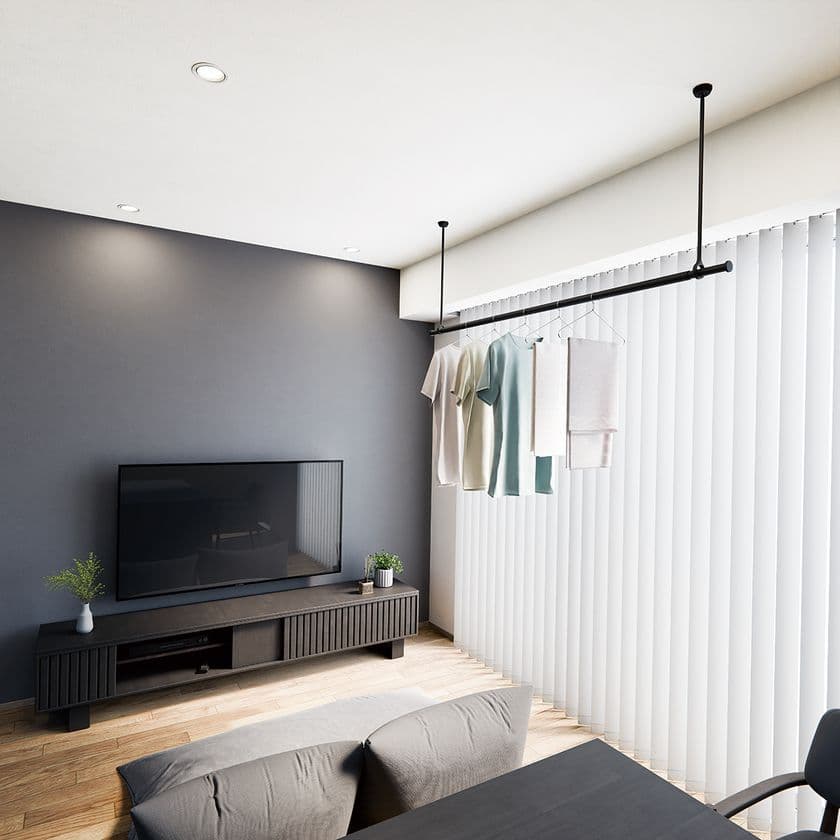 室内物干しをもっとスマートに、美しく。
新製品「ランドリーバーLB-1」を7月14日(月)より全国で販売開始