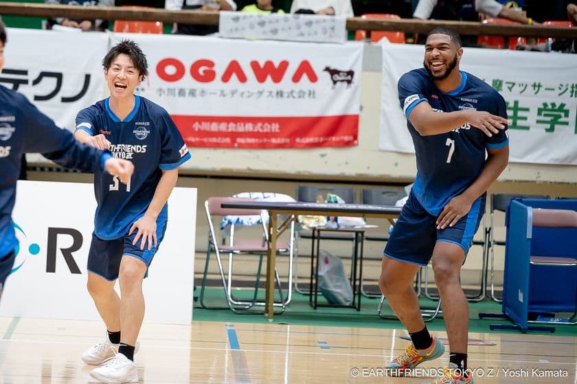 小川グループ、プロバスケットボールチーム
「アースフレンズ東京Z」とのスポンサー契約を更新