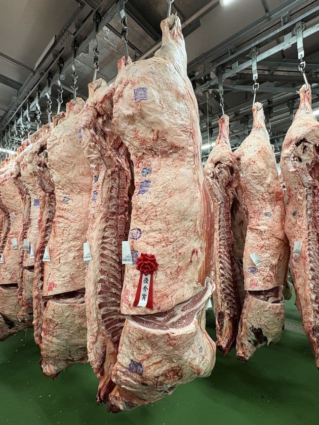 小川グループの岩手パイオニア牧場の出品牛が、
第27回全農肉牛枝肉共励会で優秀賞を獲得