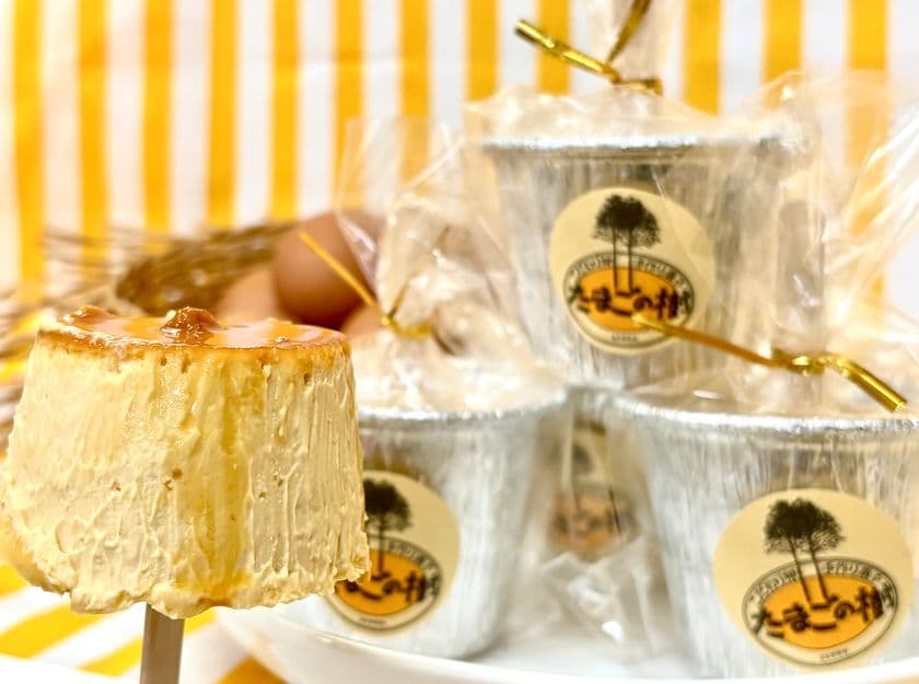 秋田・たまごの樹の看板商品がアイスに進化!
「たまごたっぷりプリンアイス」7月19日発売