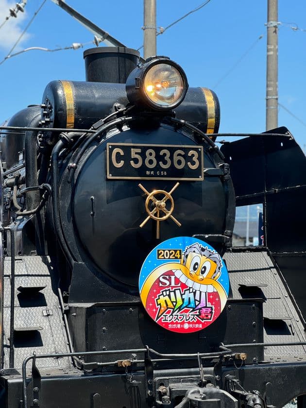 ガリガリ君×秩父鉄道 12回目のコラボ記念
「ガリガリ君が秩父鉄道に遊びにやってくる2025」
8月1日(金)より開催!
SL運行、アイスバー型記念乗車券販売やシールラリーを実施