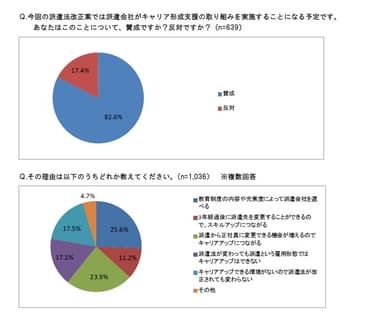 キャリア形成支援義務付け