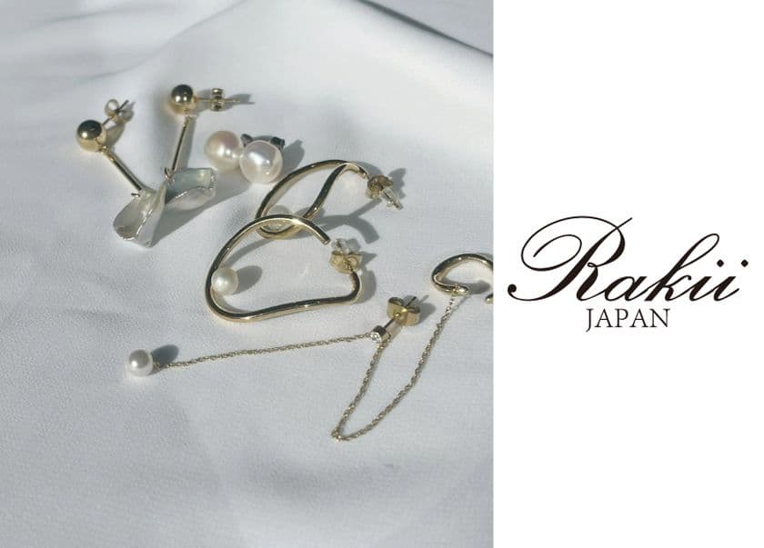 金属アレルギー対応アクセサリー専門店 Rakiiが東京初出店!
8月14日より渋谷ヒカリエでPOPUPを開催、数量限定SALEも実施