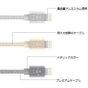 プレミアムLightningケーブル(コネクター部)