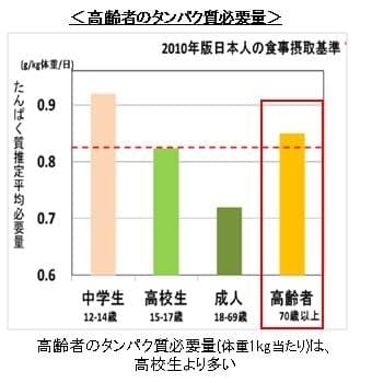 高齢者のタンパク質必要量