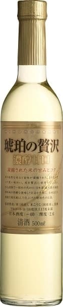 琥珀の贅沢濃醇甘口500ml瓶