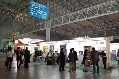 「東京ゲームショウ2013」出展の様子