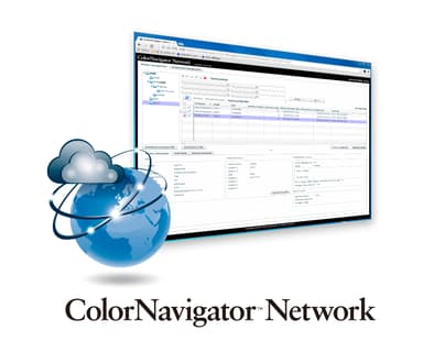 ColorNavigator Network管理画面