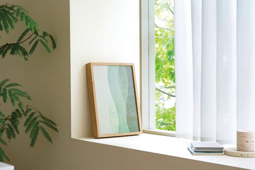 アートが防災・防犯に役立つ!
備蓄品をたっぷり収納できるフレーム新発売