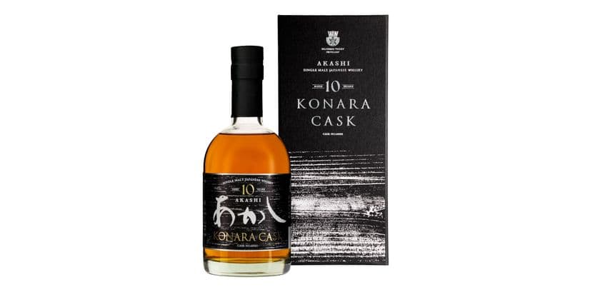 希少なコナラ樽が生む新たな味わい
「あかしコナラカスク10年」数量限定で取り扱い開始
